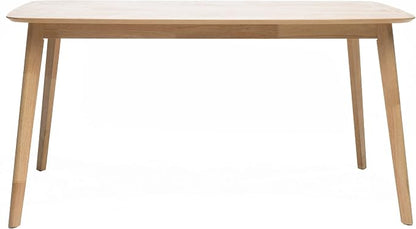 Christopher Knight Home Nyala Wood Dining Table, Natural Oak Finish