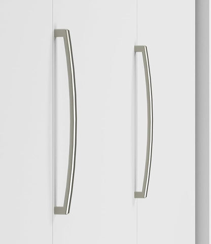Bestar Claremont 59W Full Murphy Bed in White, Sleeping Arrangement for Multipurpose Area, Bedroom, Guest Room, or Living Room