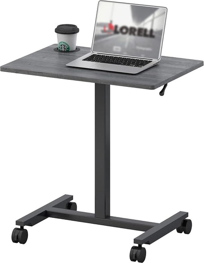 Lorell Height-Adjustable Mobile Desk