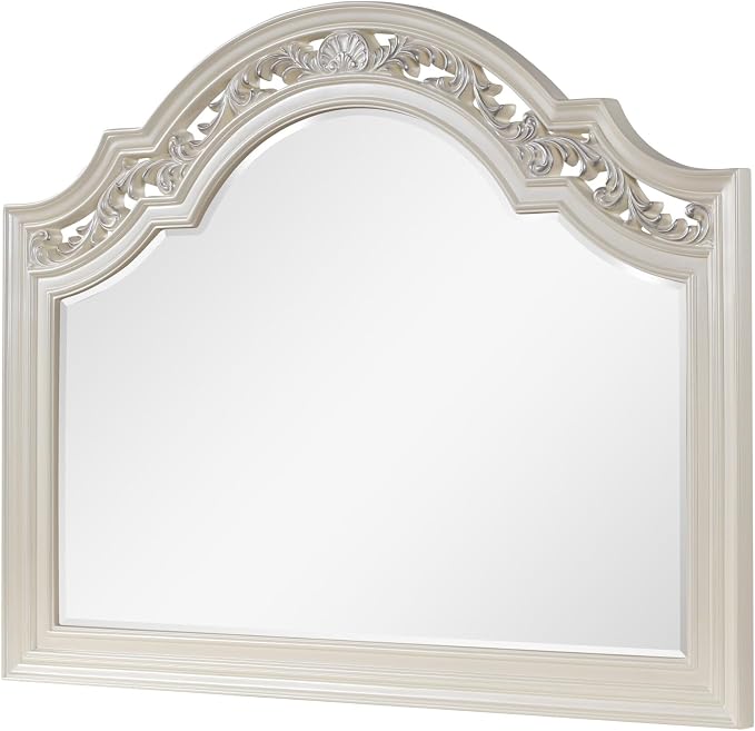 First of a Kind Valentina Pearl King 5 Piece Bedroom Set