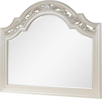 First of a Kind Valentina Pearl King 5 Piece Bedroom Set