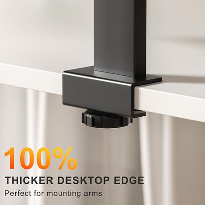 WALKINGDESK 40x24 Inches Whole Piece Electric Standing Desk, Seamless One Piece Height Adjustable Sit to Stand up Desk for Home Office, Ergonomic Computer Workstation, White