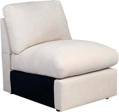 Ball & Cast 157" Oversized Modular Sectional Sofa L-Shaped,Large Chenille Upholstered Couch 8 Seat with Ottoman,Cup Holders & USB Ports,Comfty Sectionals W/Pillows & Storage Box,for Living Room,Beige