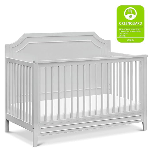 Davinci Chloe Regency 4-in-1 Convertible Crib in Fog Grey, Greenguard Gold Certified