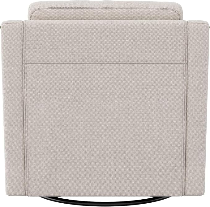 Swivel Accent Chair Set of 2，Armchair，Bronze Nail Decoration Comfy Living Room Chair,Single Sofa Chair，Reading Chairs,for Living Room Bedroom Reading Apartment (Cream, 2 Cream)