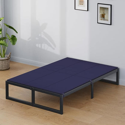 Lutown-Teen Bunkie Board Full Under Mattress High-Density Polymer Full Size Bunkie Board Anti-Sag, Breathable, Moisture Resistant, Noise Minimizing, Blue
