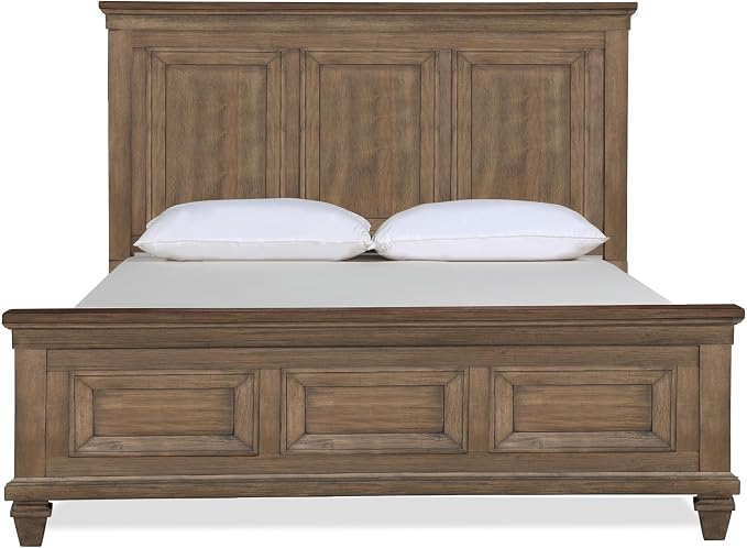 New Classic Furniture Mariana 5-Piece Wood King Bedroom Set, Vintage Mocha