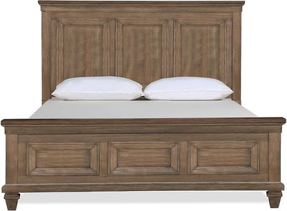 New Classic Furniture Mariana 5-Piece Wood King Bedroom Set, Vintage Mocha