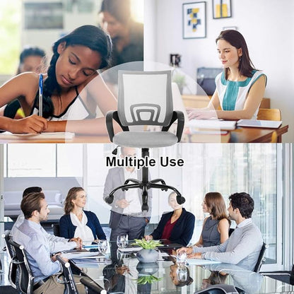 Office Chair Desk Chair Computer Chair Ergonomic Executive Swivel Rolling Task Chair for Back Support,2 Pack