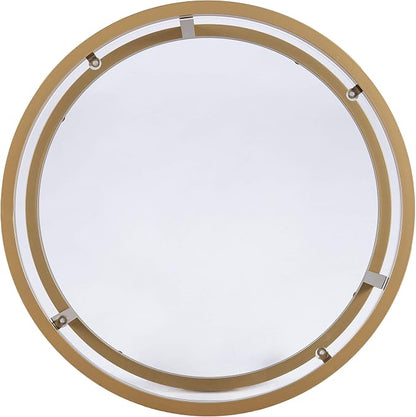 SEI Furniture Evelyn Glam Nesting Coffee Table 2-pc Set, Gold