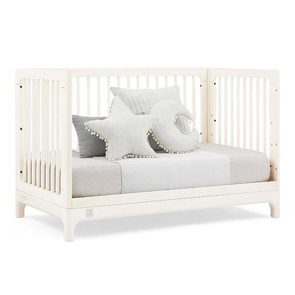 babyGap Wren 4-in-1 Convertible Crib by Delta Children - Greenguard Gold Certified, Antique White