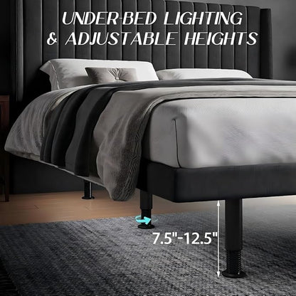 King Size Adjustable Bed Frame - Elderly & Senior Friendly, Zero Gravity, Head/Foot Adjustment, Enhanced Comfort,950lbs Capacity