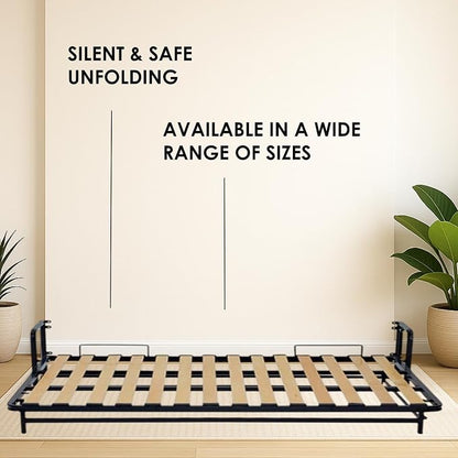 Murphy Bed - Murphy Bed Queen - Folding Bed - Horizontal - 55" x 75" - Classic