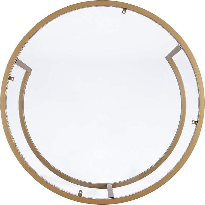 SEI Furniture Evelyn Glam Nesting Coffee Table 2-pc Set, Gold