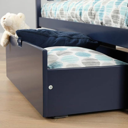 Max & Lily Under Bed Storage Drawers, Blue
