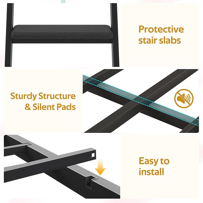busyaeh Bunk Bed Full Over Twin,Low Bunk Bed with 8 Drawer & 4 shelve,Black | bunk bed with Desk, 15" H Safety Guardrail & LED Lights and Charging Station,L-Shaped Bunk Beds with Stairs,toddler bunk bed