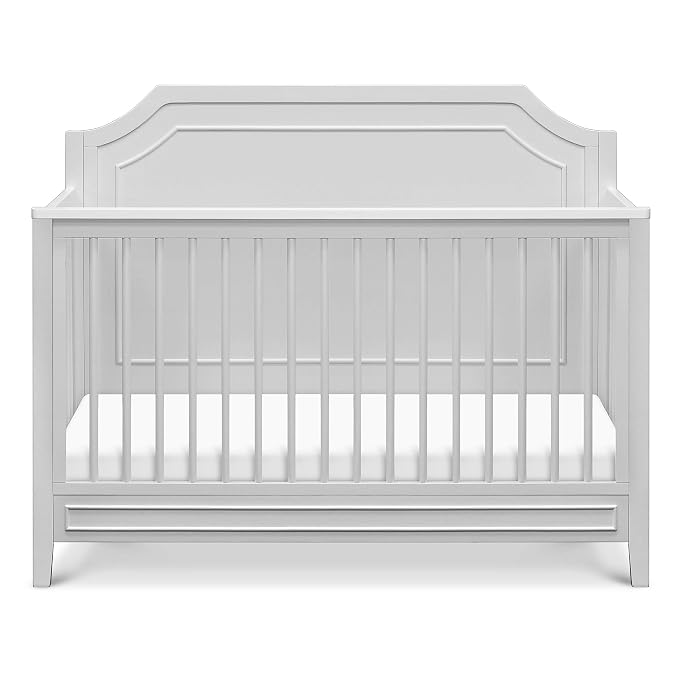 Davinci Chloe Regency 4-in-1 Convertible Crib in Fog Grey, Greenguard Gold Certified