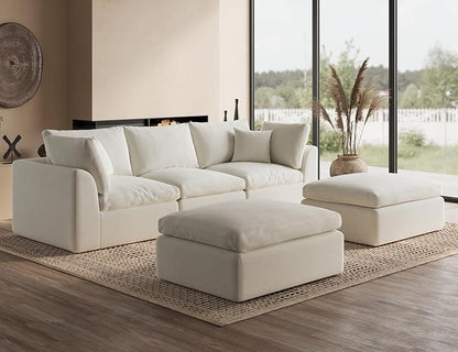 ohllob Middle Back for Cloud Sectional Couches Living Room, Modular, Boneless