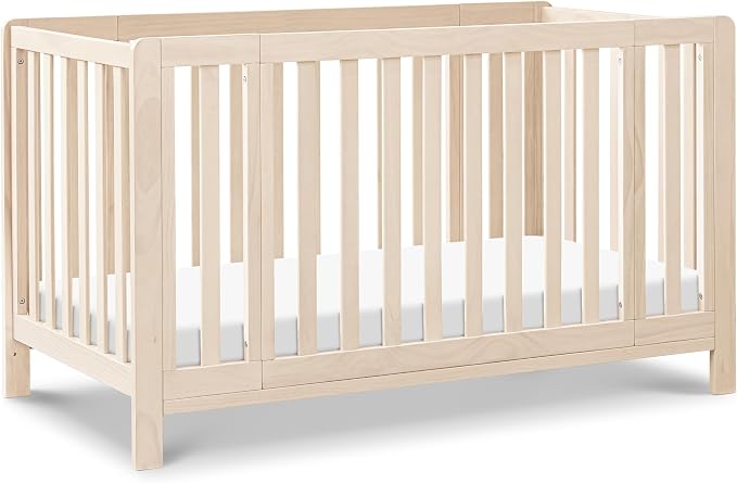 Carter's by Davinci Colby Grow 6-in-1 Convertible Crib - Color Name | GREENGUARD Gold Certified, Converts from a Portable Bassinet to a Full-Size Crib w/ wheels, Daybed, Junior Bed, Full-Size Bed