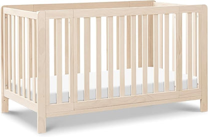 Carter's by Davinci Colby Grow 6-in-1 Convertible Crib - Color Name | GREENGUARD Gold Certified, Converts from a Portable Bassinet to a Full-Size Crib w/ wheels, Daybed, Junior Bed, Full-Size Bed