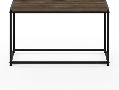 FURINNO Camnus Modern Living Coffee Table, Columbia Walnut