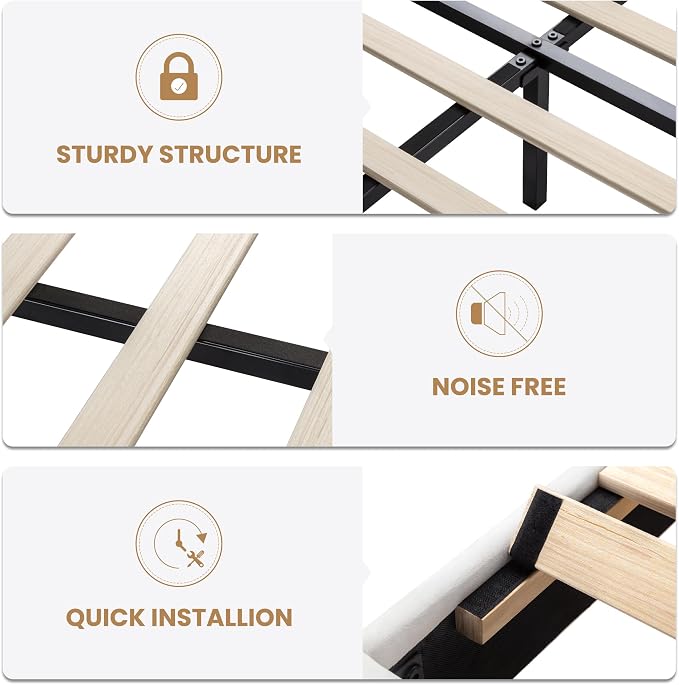 SHA CERLIN Full Size Velvet Bed Frame with LED Light, Adjustable Vertical Channel Tufted Headboard, Strong Wooden Slats Support, Noise-Free, No Box Spring Needed, White