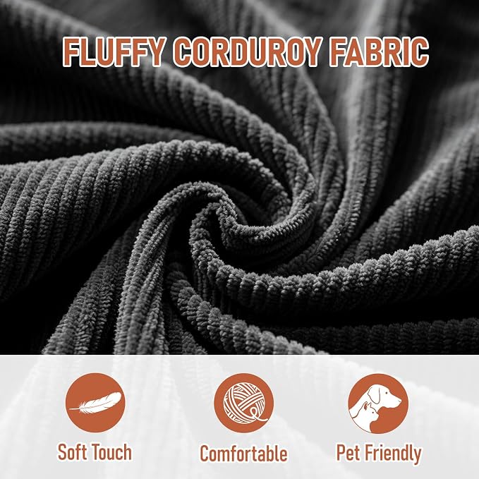 Folding Sofa Bed, Convertible Sleeper Chair with Back Support and Pillow Futon,Boneless Foldable Couch for Living Room/Guest Use/Home Office, Foldable Chair Bed for Adults, Black