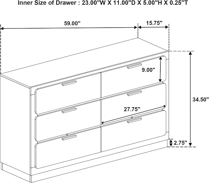 Coaster Home Furnishings Caraway Contemporary 5-Piece Bedroom Set Fabric Upholstered Eastern King Size LED Panel Bed Frame 55-inch Headboard White 224771KE-S5