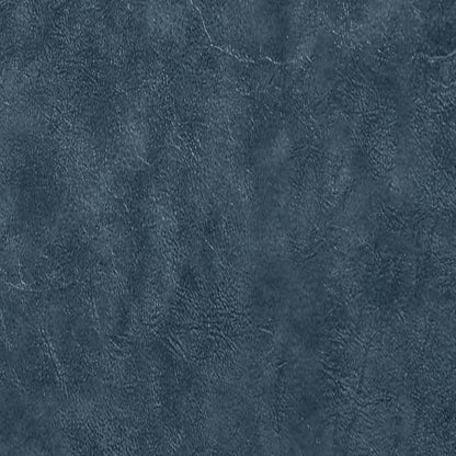 SIMPLIHOME Avalon 35 inch Wide Contemporary Square Coffee Table Storage Ottoman in Denim Blue Vegan Faux Leather, Assembled, For the Living Room and Bedroom