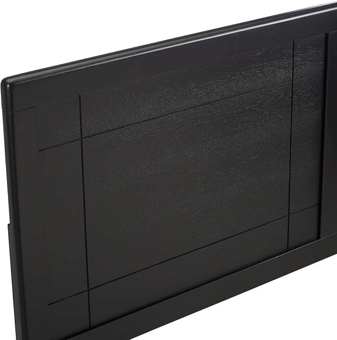 Modway MOD-6220-BLK Archie Twin Wood Headboard, Black