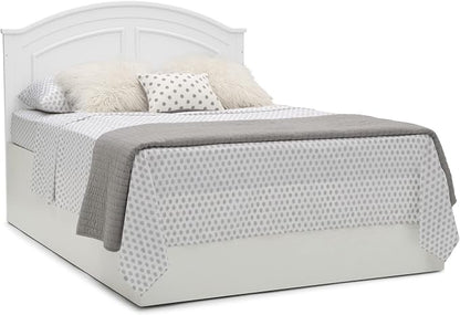 Delta Children Perry 6-in-1 Convertible Crib - Greenguard Gold Certified, Bianca White