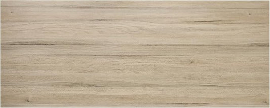 Kaboon 48x18 inches Tabletop, Solid One-Piece Desktop for Sit Stand Desk, Double Desks, L Desk DIY,Wood Countertop Home or Commercial Use,1 inch Thick, Light Oak