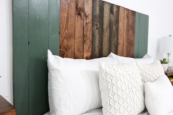 Barn Walls Forest Path Mix Headboard Twin Size, Hanger Style, Handcrafted. Mounts on Wall. Easy Installation