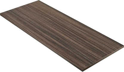 Kaboon Universal Tabletop 40"x18", Solid One-Piece Melamine Table Top, Double L-Desk Floating Desk DIY, Home and Office,Eucalyptus