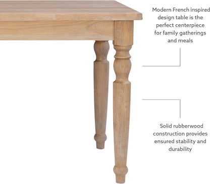 Linon Dining Table Brown