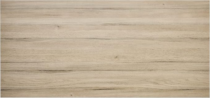 Kaboon 43x24 inches Tabletop, Solid One-Piece Desktop for Sit Stand Desk, Double Desks, L Desk DIY,Wood Countertop Home or Commercial Use,1 inch Thick, Light Oak, 23.62" D x 43" W