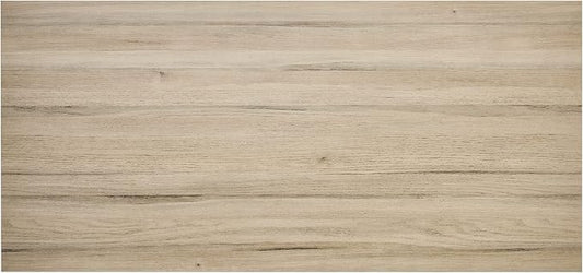 Kaboon 48x30 inches Tabletop, Solid One-Piece Desktop for Sit Stand Desk, Double Desks, L Desk DIY,Wood Countertop Home or Commercial Use,1 inch Thick, Light Oak, 30" D x 47.25" W