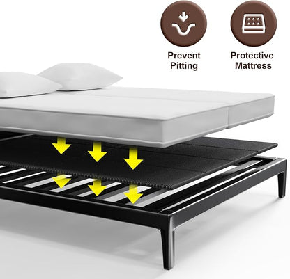 Breathable, Noise Minimizing, Moisture Resistant Bunkieboards,Low Profile Bed Support,Large Double Bed 10mm Bunkie Board, Full Size 54x75''