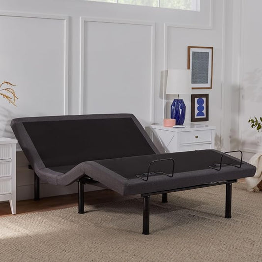 Lucid® L300 Adjustable Bed Frame – USB – Memory Position – Remote, Full
