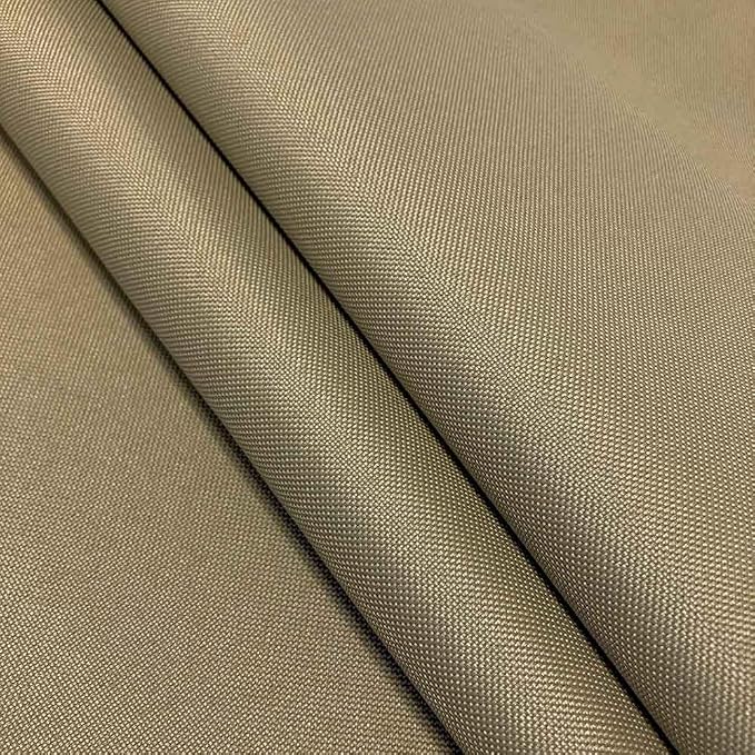 Heavy Duty 600D Patio Couch Cover, Waterproof, Desert Khaki (V-Shaped-90 x 90")