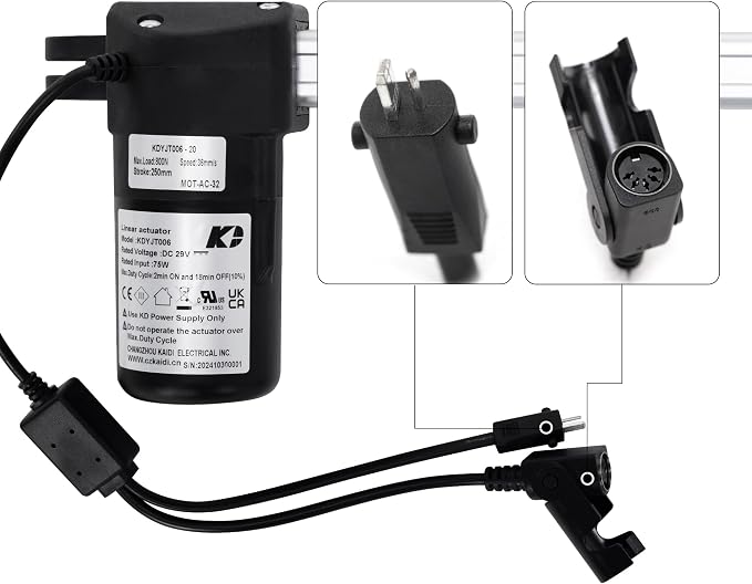 KDYJT006-20 Kaidi Linear Actuator KDYJT006 20 Recliner Chair Sofa Motor Replacement Electric Part