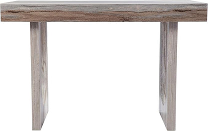 SEI Furniture Chadkirk Writing Desk, Brown Faux Marble (AMZ7336211OH)
