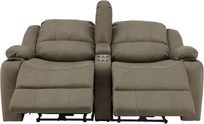 RecPro Charles 64" RV Wall Hugger Reclining Sofa | Putty