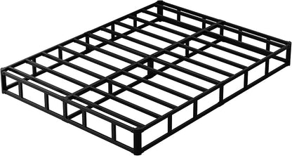 Upcanso 7 Inch Box Spring for Queen Bed Bed Base, Low Profile Metal Queen Box Spring with Fabric Cover, 3000 Lbs Max Weight Capacity Mattress Foundation, Noise-Free, Easy Assembly