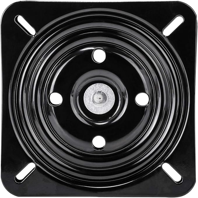 8 Inch Heavy Duty 360 Degree Bar Stool Swivel Replacement Seat Swivel Base Barstool Swivel Plate-for Recliner Chair,Barstools,Chair,Ball Bearing Swivel Boat Seat Or Van Pilot Seat.