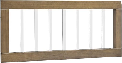 Delta Children Sloane 4-in-1 Acrylic Convertible Crib - Greenguard Gold Certified, Acorn/Matte Black
