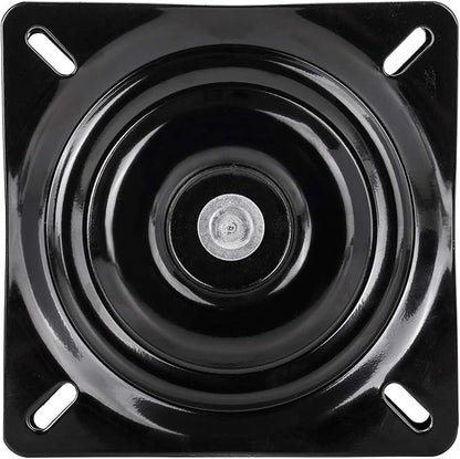 6.25 Inch Heavy Duty 360 Degree Bar Stool Swivel Replacement Seat Swivel Base Barstool Swivel Plate-for Recliner Chair, Barstools,Chair, Ball Bearing Swivel Boat Seat Or Van Pilot Seat.