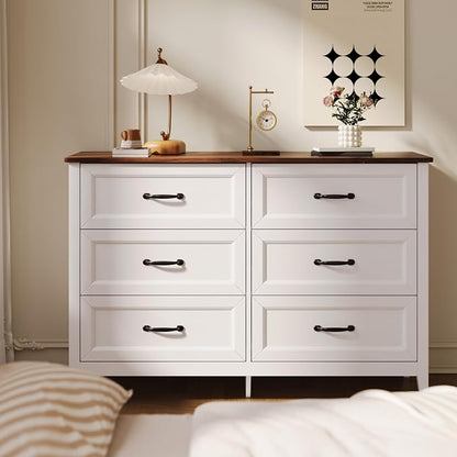 Gizoon 2-Piece Bedroom Furniture Set – Includes 5 Drawer Dresser and 6 Drawer Dresser, Chest of Drawers, Bedroom Set, Grate Gift for Yourself and Your Loved Ones, Ideal for Any Bedroom, Living Room