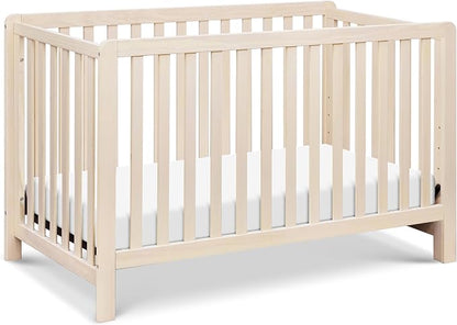 Carter’s by Davinci Colby 4-in-1 Convertible Crib - GREENGUARD Gold Certified Convertible Baby Crib to Toddler Bed, Daybed, Full-Size Bed - Wooden Baby Bed w/Four Adjustable Heights - Washed Natural