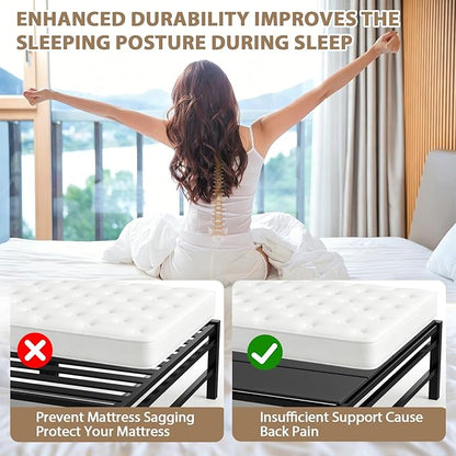 Heavy Duty Bunkie Board Full Size 54" x75'', 10MM Bed Support Board, Anti-Sag Mattress Support for Slatted Bed Frame, Bunk Bed & Platform Bed